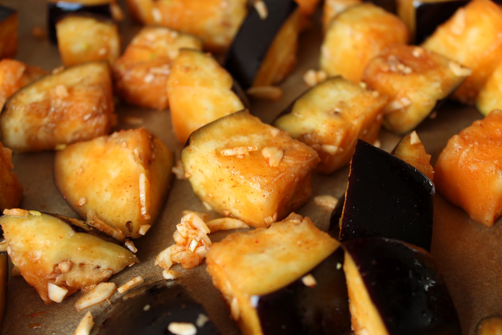 Waltham Fields Community Farm Roasted Eggplant Salad