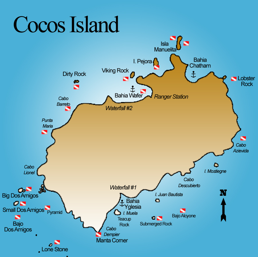 MAPS OF COCOS ISLANDS (KEELING ISLANDS) - AUSTRALIA