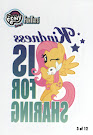 My Little Pony Tattoo Card 3 Series 4 Trading Card