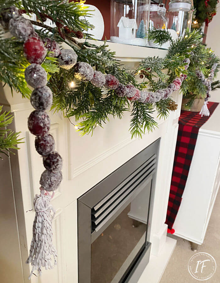 How To Make A Simple Cranberry Garland - Interior Frugalista