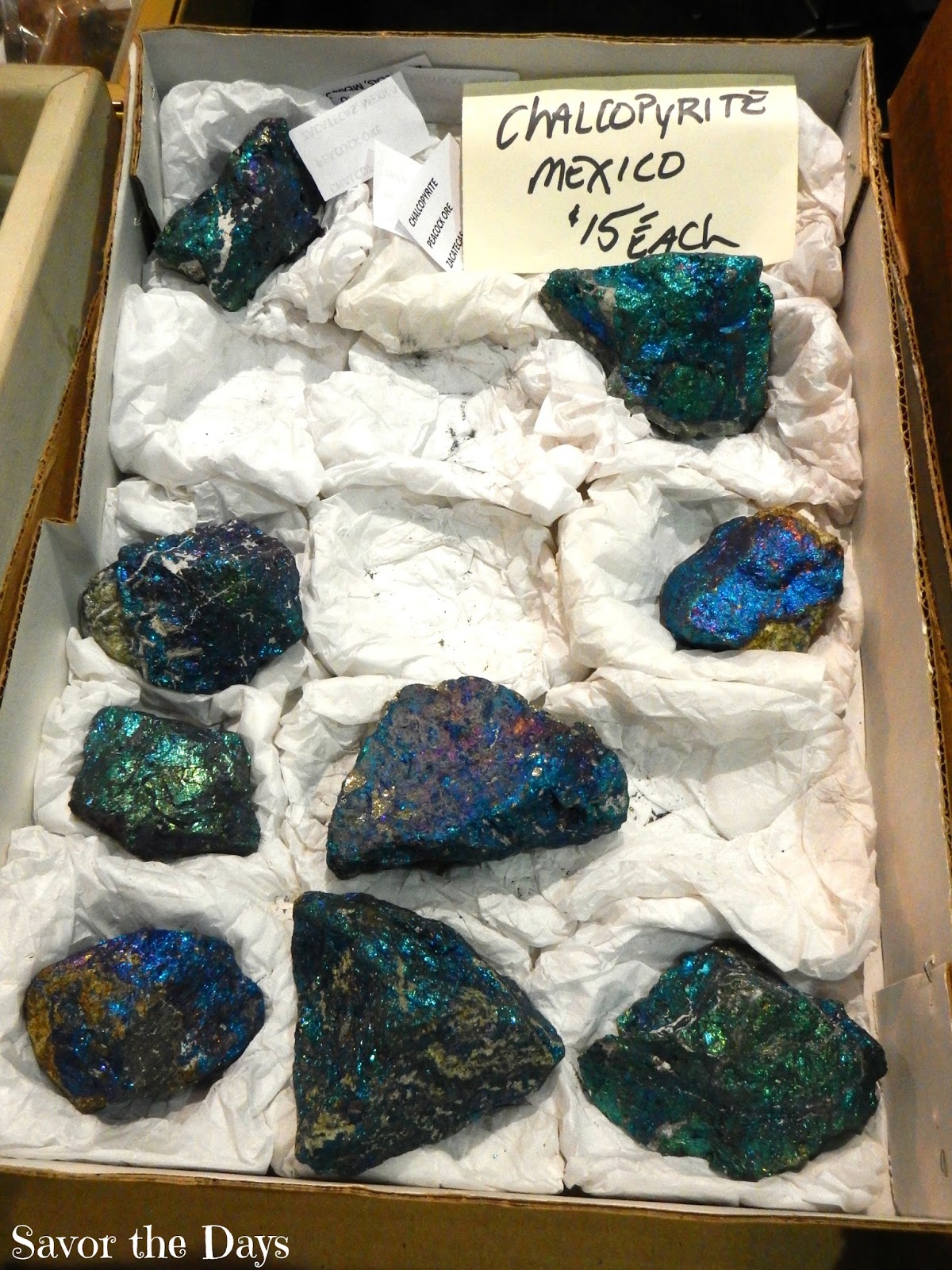 Savor The Days Dallas Gem and Mineral Show