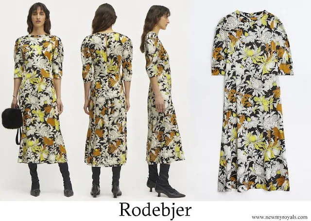 Crown Princess Victoria wore Rodebjer Dizzy Dress