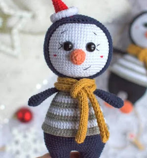 PATRON GRATIS PINGUINO AMIGURUMI 41674