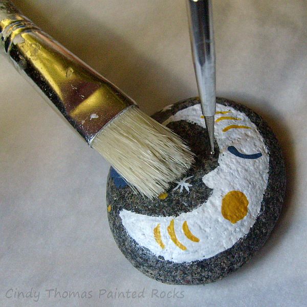 Painting Rock & Stone Animals, Nativity Sets & More Nail Art Brushes