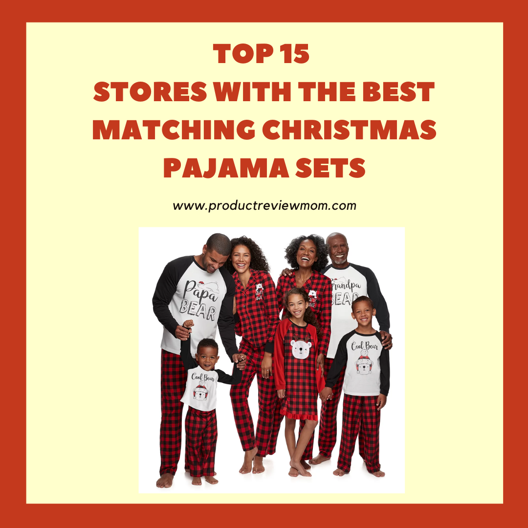Top 15 Stores with the Best Matching Christmas Pajama Sets