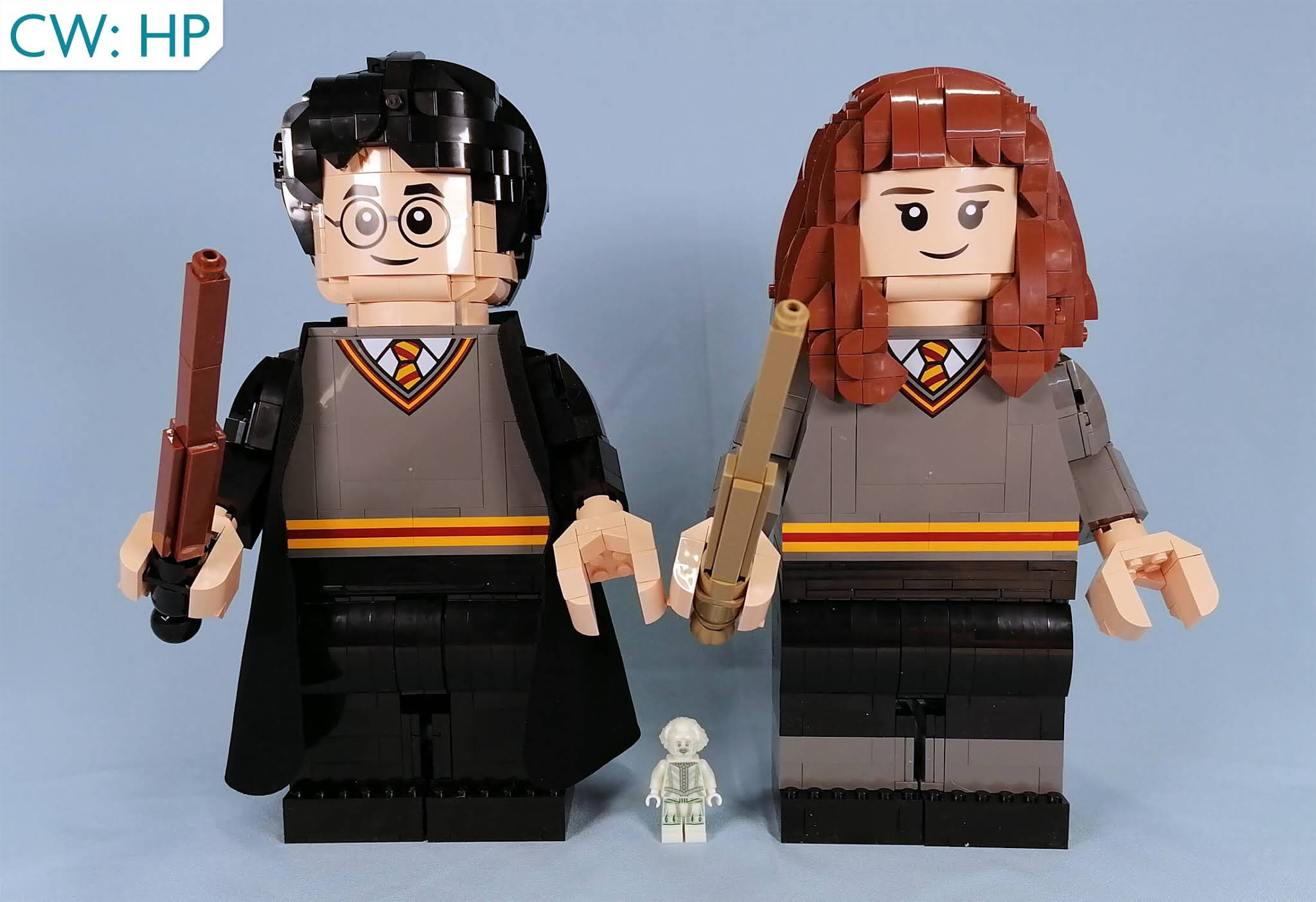 CW:HP) Build a giant minifigure with LEGO® 76393 Harry Potter & Hermione  Granger | New Elementary: LEGO® parts, sets and techniques