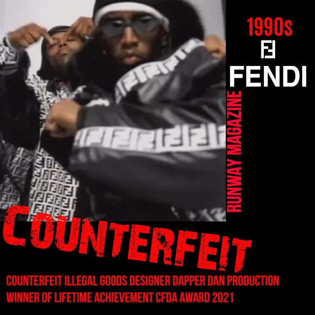 Counterfeit Illegal goods designer Dapper Dan Winner of lifetime achievement CFDA Award 2021