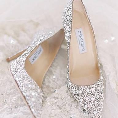 jimmy choo wedding shoes pearl