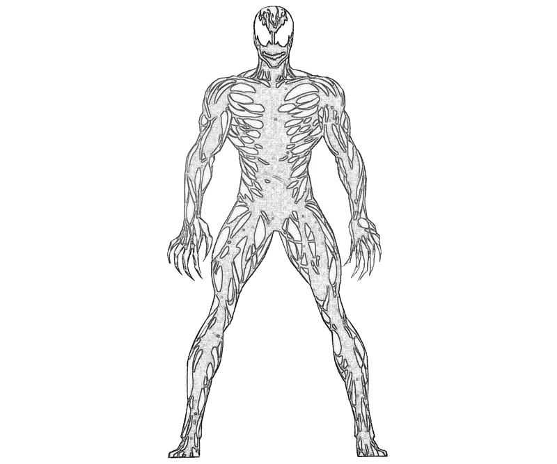 Marvel Carnage Vs Venom Coloring Pages Coloring Pages