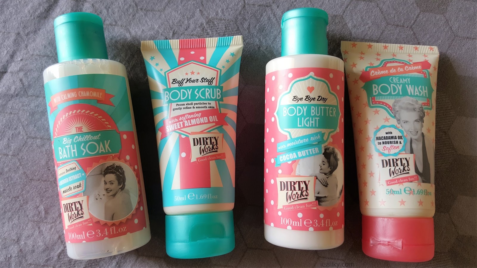 Its Silky DIRTY WORKS THE FULL WORKS SET REVIEW