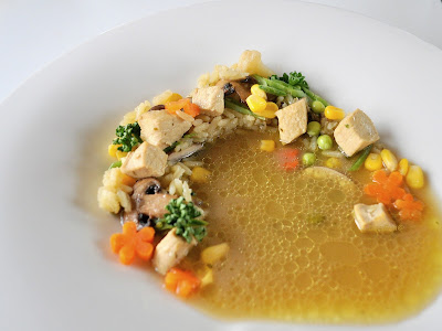 Hühnersuppe mit Reis Hühnersuppe