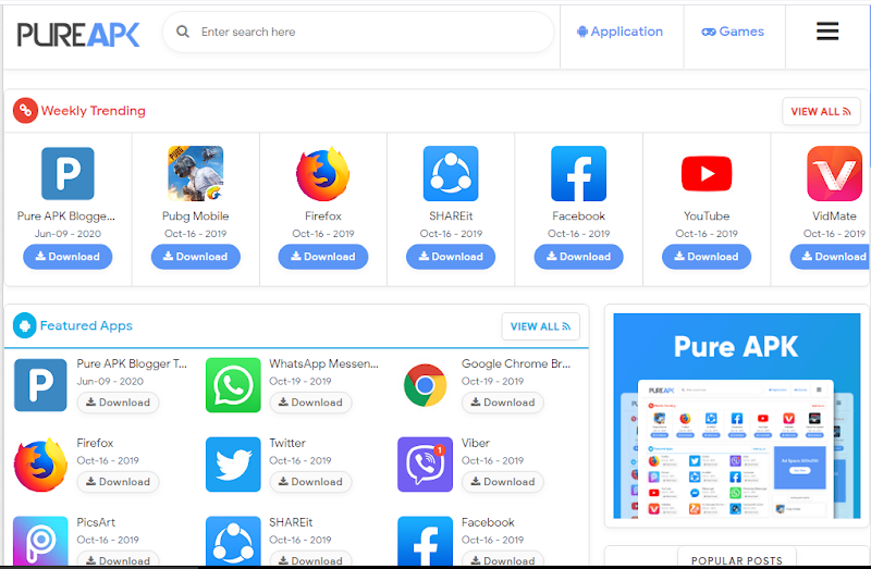 pure-apk-premium-blogger-template-free-download