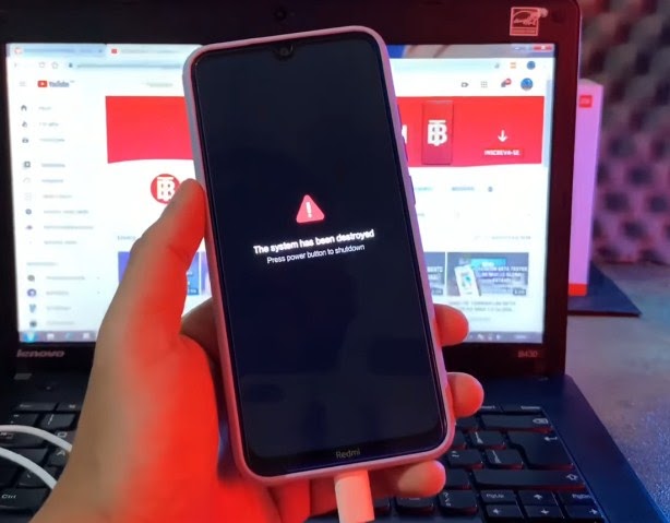 Redmi 7a System Has Been Destroyed