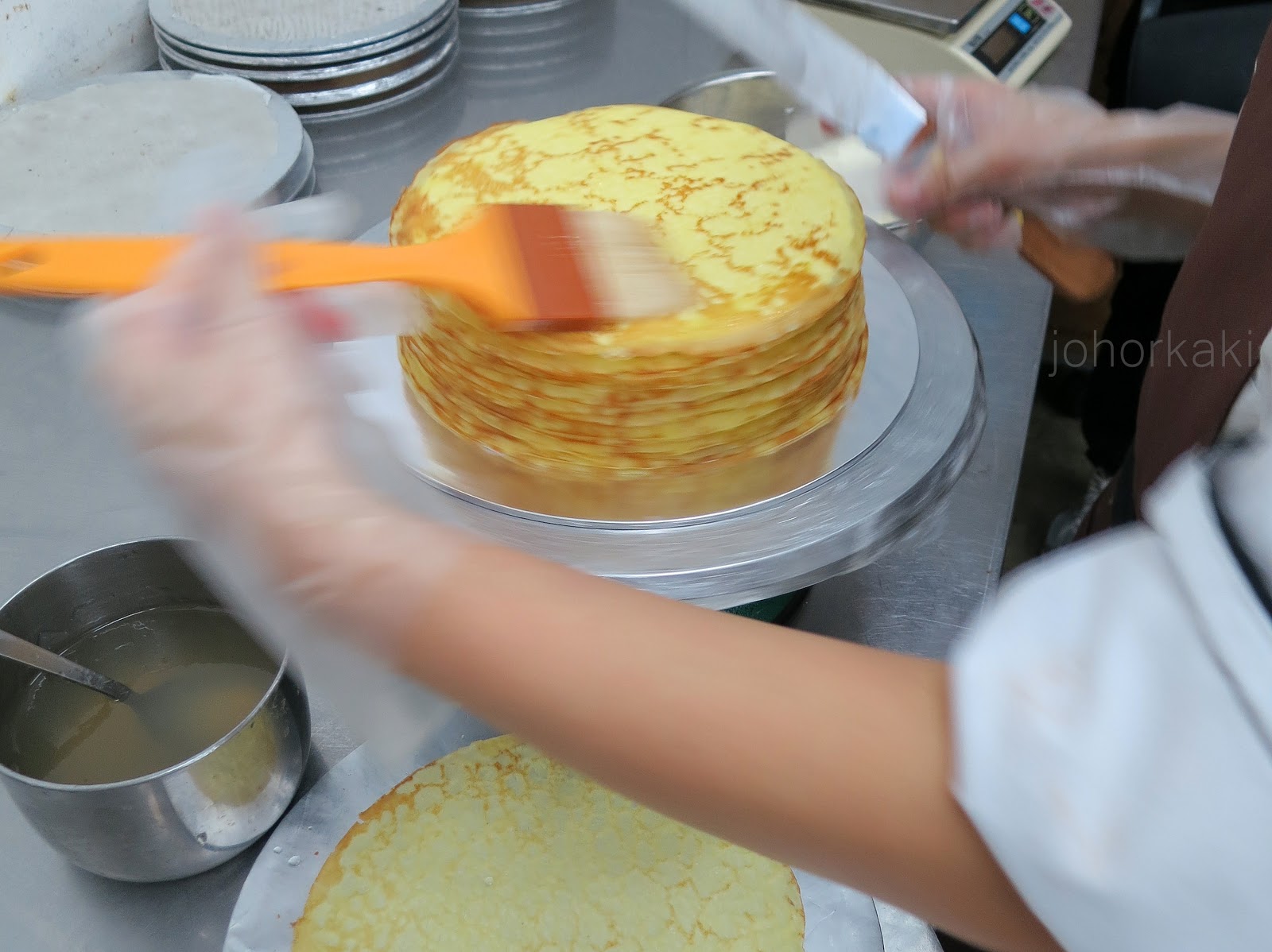 Mille Crepe Cakes at Moonlight Cake House in Johor Bahru Tony Johor