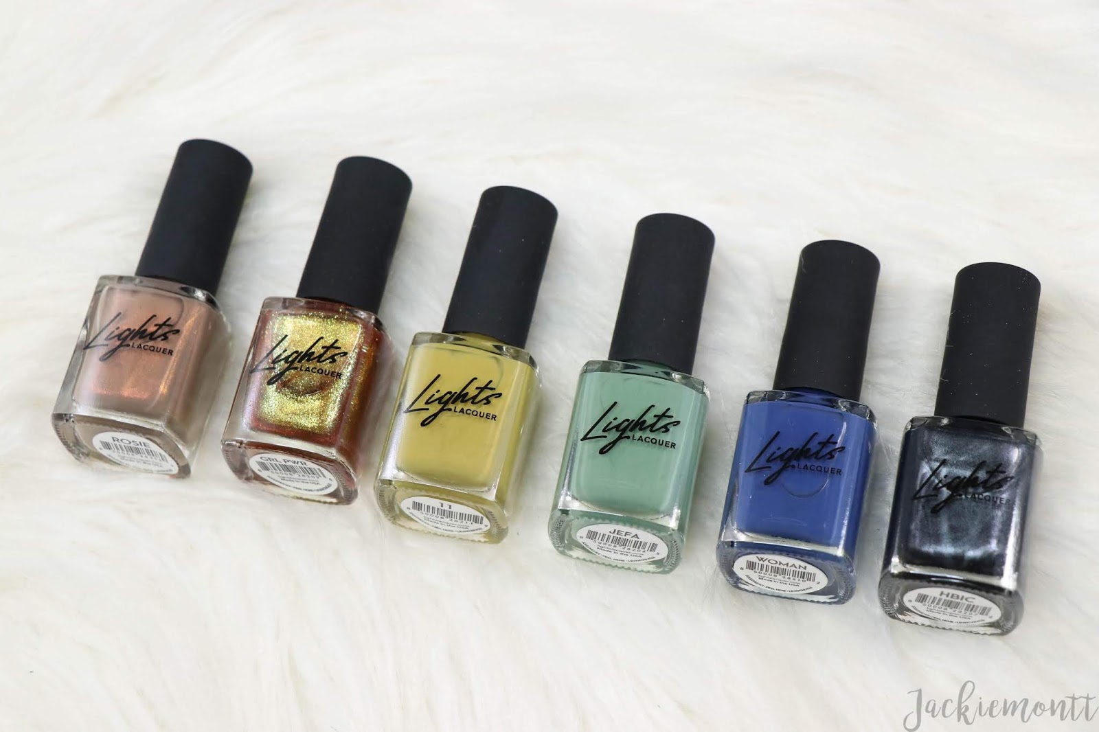 Lights Lacquer GRL PWR Collection JACKIEMONTT