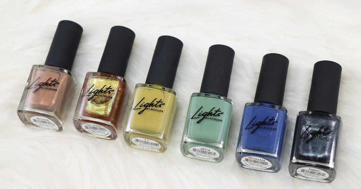 Lights Lacquer GRL PWR Collection JACKIEMONTT