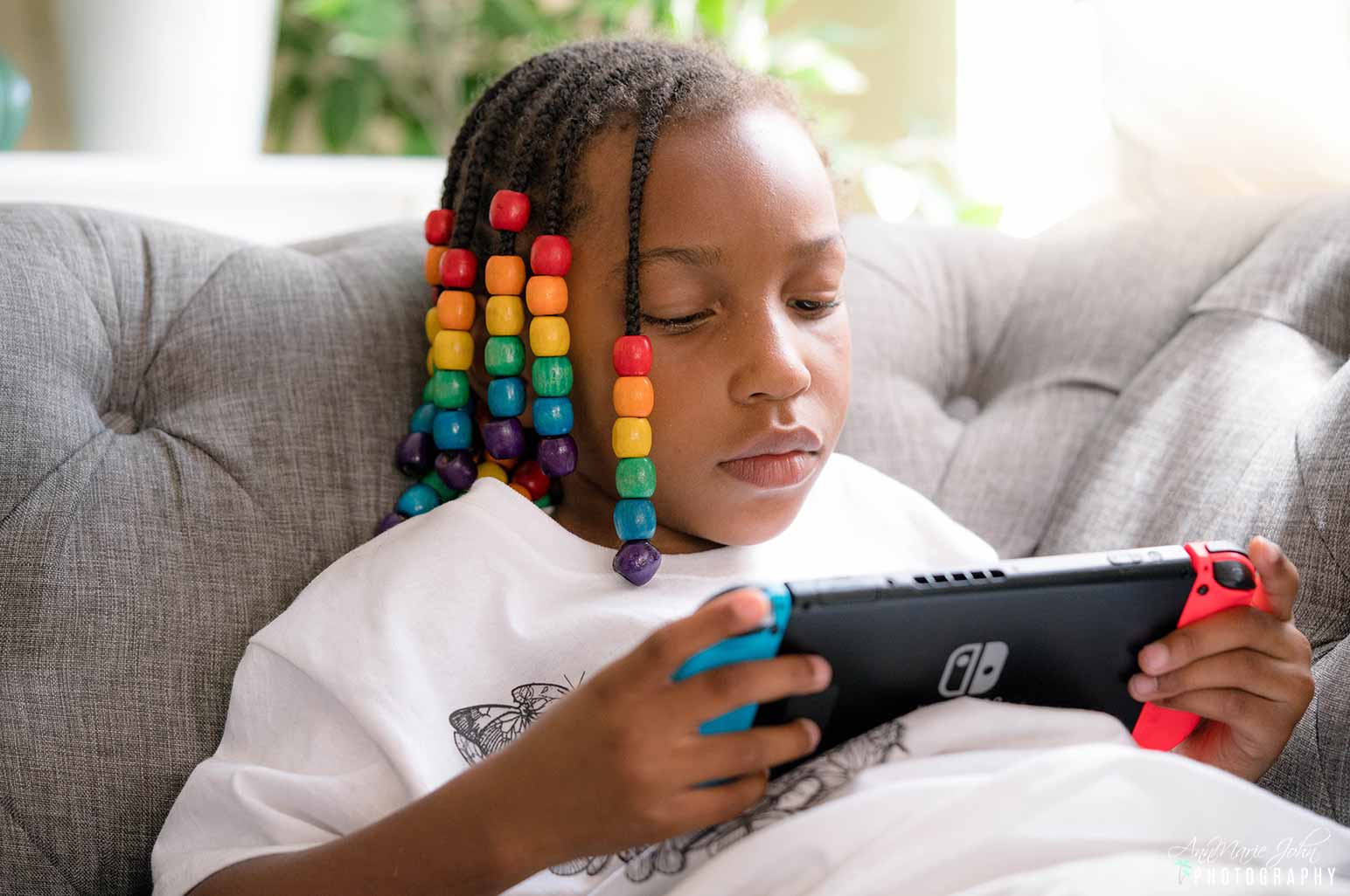 Child Playing Video Games