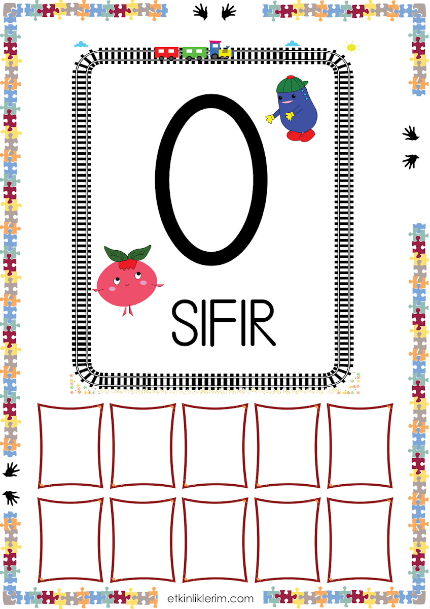 0 rakam posteri