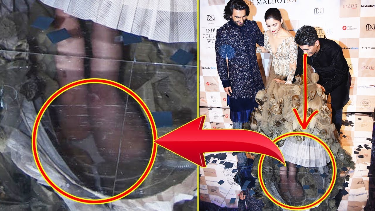 Alia Bhatt’s wardrobe malfunction at Manish Malhotra show,Alia Bhatt thighs show, Alia Bhatt sexy thighs