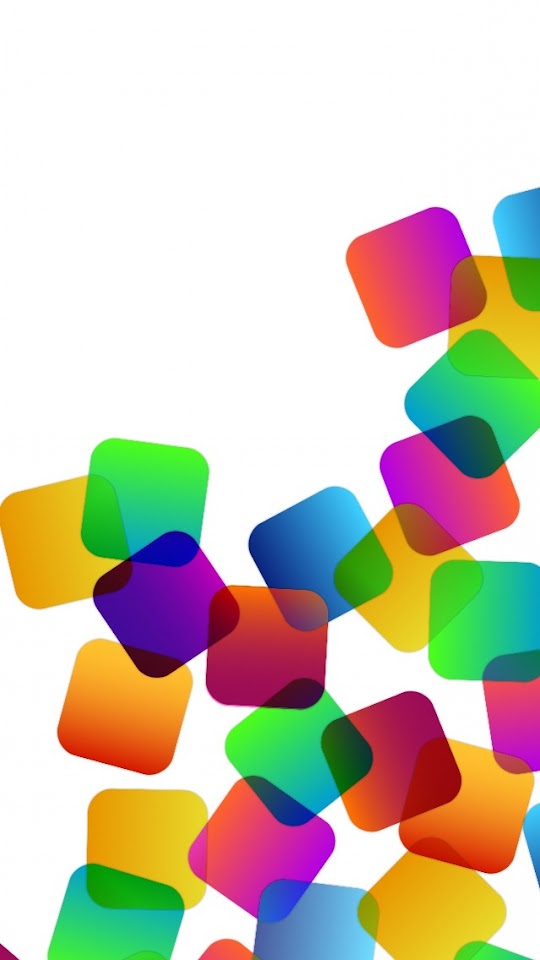   Colorful Rounded Blocks   Android Best Wallpaper