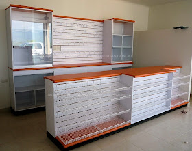 MUEBLES DE OFICINA, MUEBLES DE MADERA, MOBILIARIO DE TIENDAS TIPO OXXO