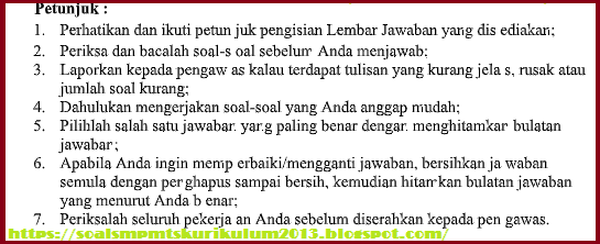 Kumpulan Soal Pas Mts Kelas 8 Semester 1 Ganjil Tp 2019 2020 Soal Smp Mts Kurikulum 2013