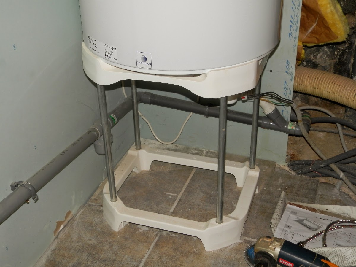 A corner of France Water heater