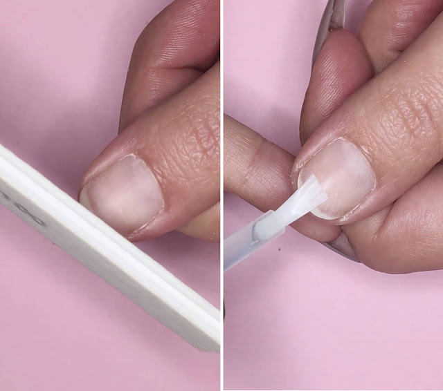 TUTORIAL APPLICAZIONE FULL COVER TIPS IN GEL STEP 1