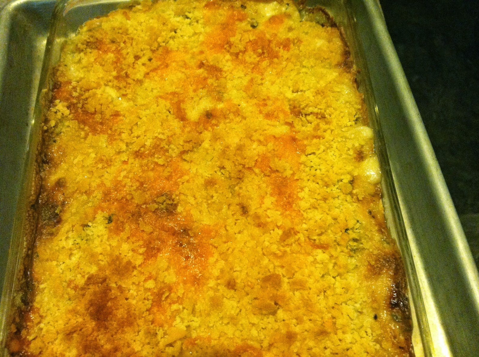 Cooking with Barry & Meta Cheesy Hash Brown Casserole original & ad