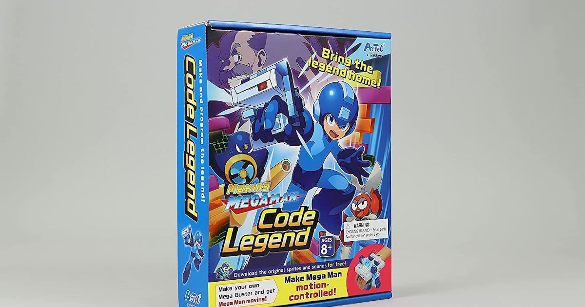 Rockman Corner More "Making Mega Man Code Legend" Units Coming to Amazon