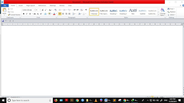 CARA MENGEMBALIKAN TAMPILAN KERJA WORD SEPERTI SEMULA