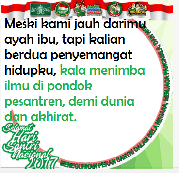 Meme Ucapan Hari Santri Nasional 22 Oktober 2017 Operator Sekolah