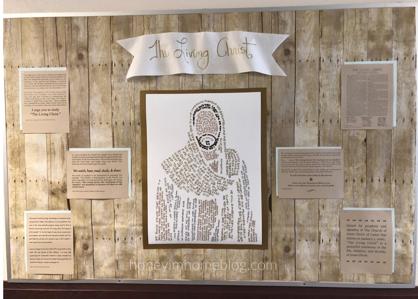 Honey I'm Home The Living Christ Church Bulletin Board