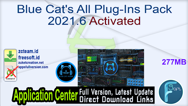 Blue Cat’s All Plug-Ins Pack 2021.6 Activated_ ZcTeam.id