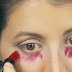 Use Red Lipstick To Conceal Dark Under-Eye Circles