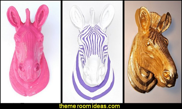 Zebra Head Wall Mount Zebra Head Wall Mount