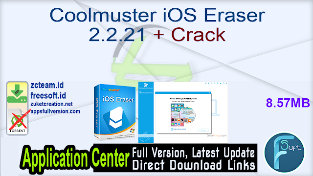 Coolmuster iOS Eraser 2.2.21 + Crack_ ZcTeam.id