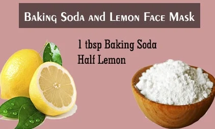 Baking Soda and Lemon Juice Face Mask
