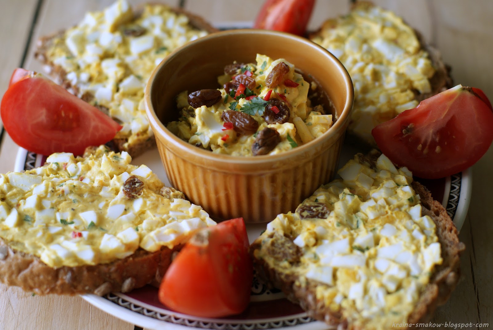 Kraina Smaków Pasta jajeczna z curry