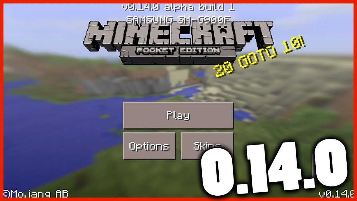 minecraft pe apk here 0.14.0