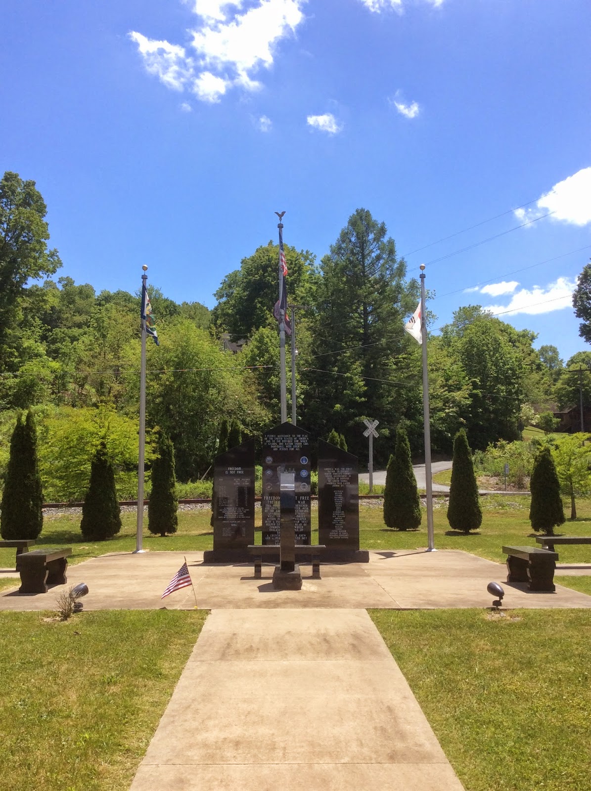 Tangled Roots and Trees Korean War Memorial Sophia, West Virginia