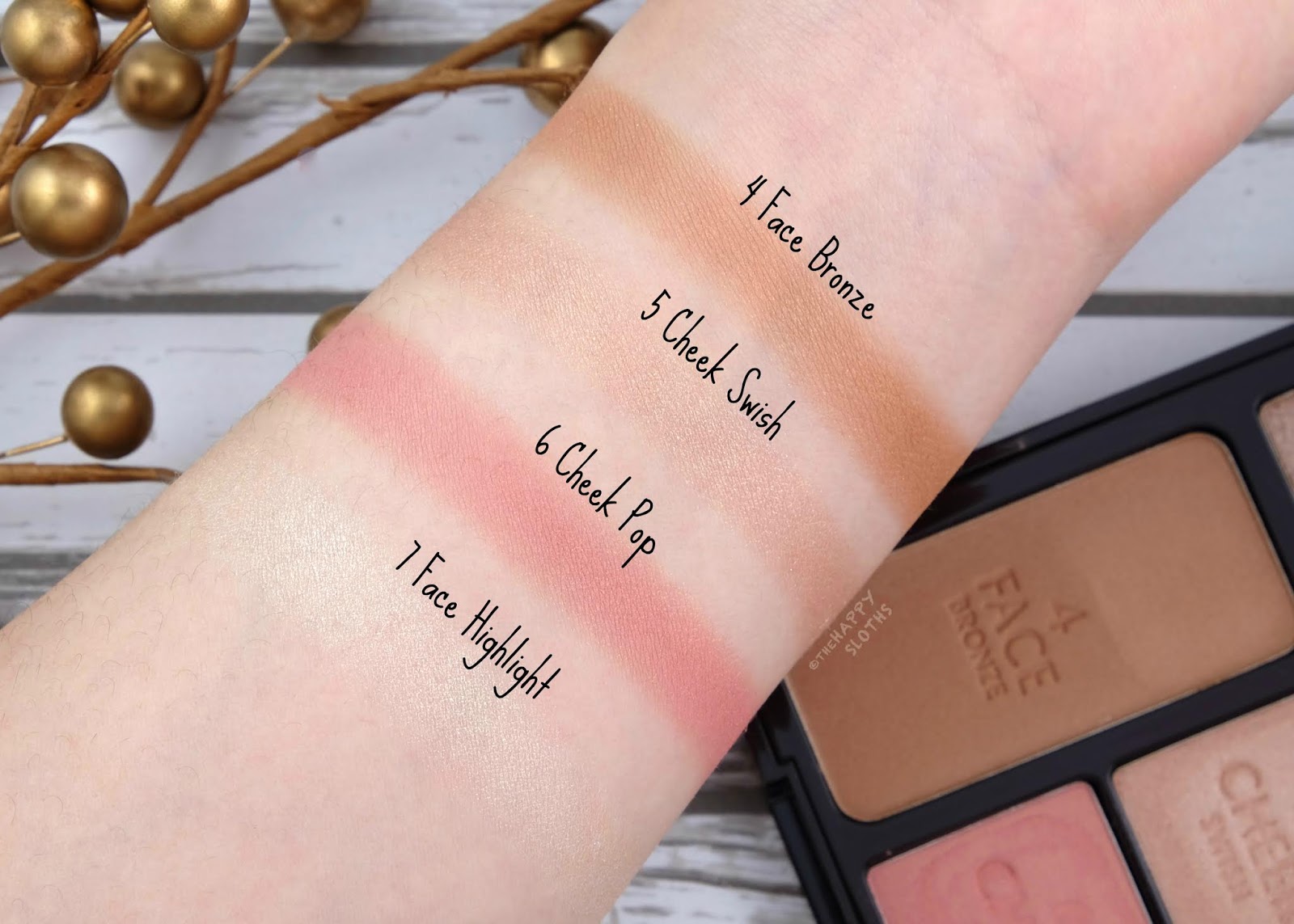 Charlotte Tilbury | Instant Look in a Palette in "Gorgeous, Glowing Beauty": Review and Swatches