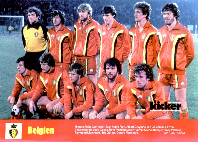 SELECCIÓN DE BÉLGICA contra Chipre 18/02/1981