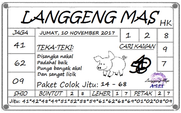 syair hk malam ini