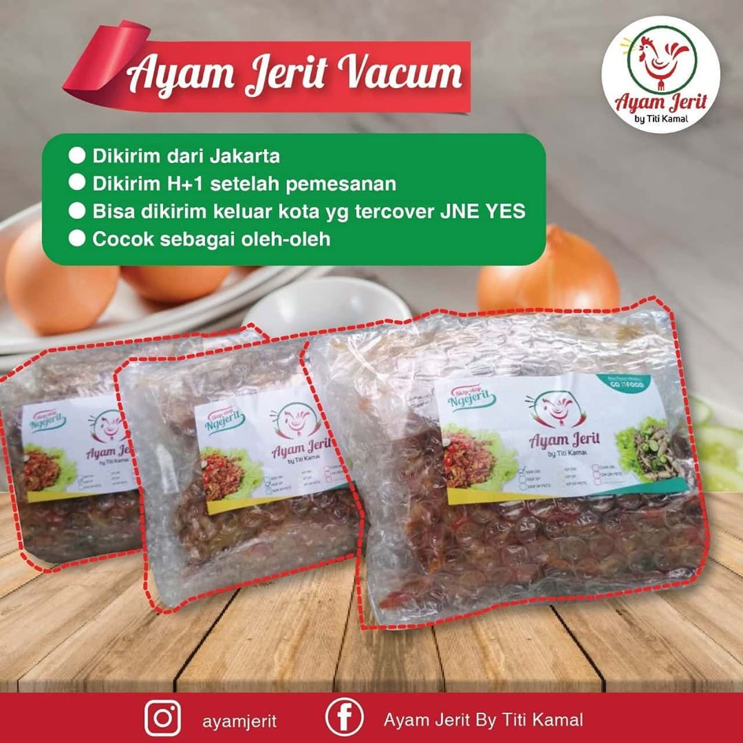 Promo Ayam Jerit | Tumpeng | Hampers | Sambal | Ayam Jerit