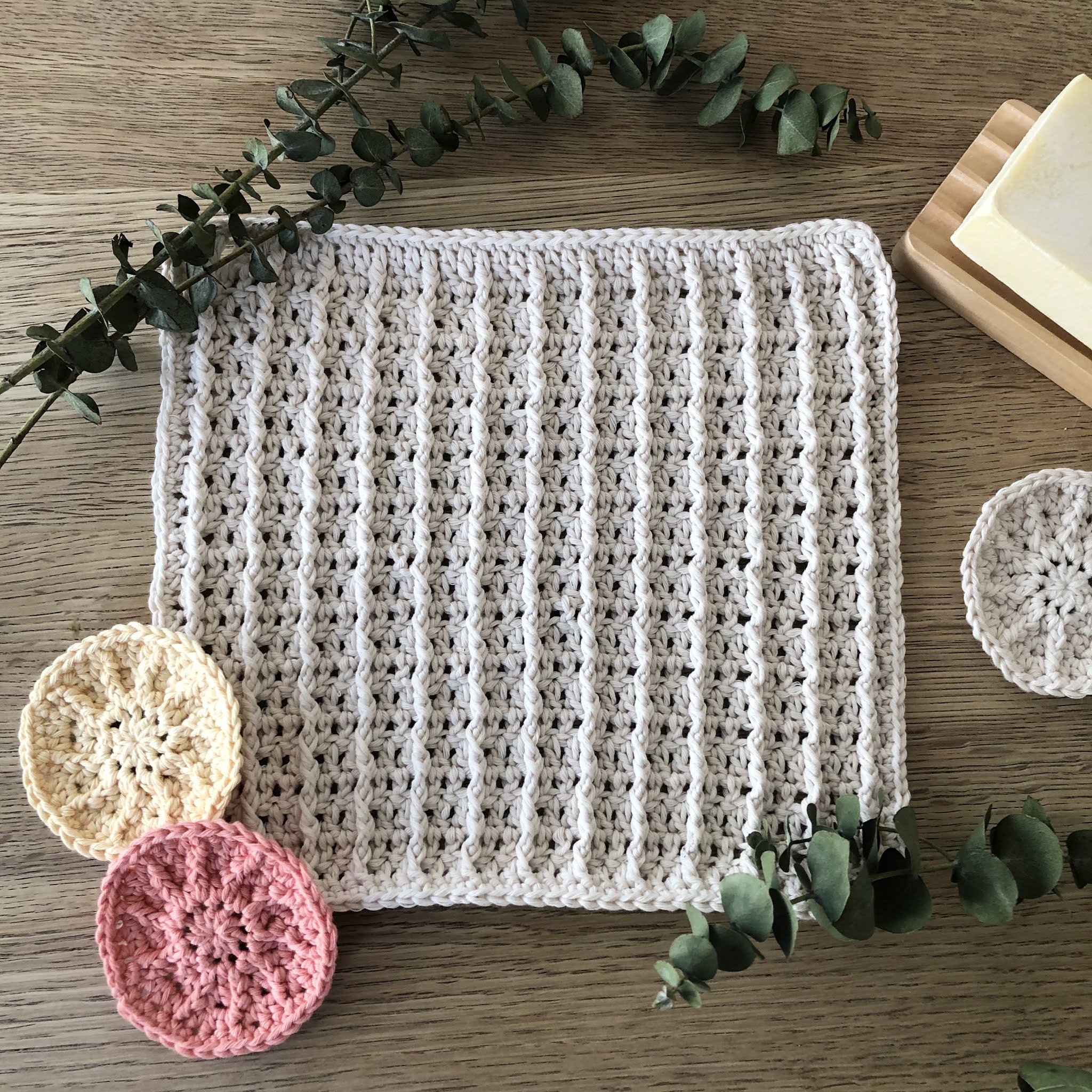 How to Crochet a Face Cloth and Scrubbies