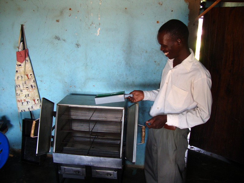 Cookswell Energy Saving Jikos and Charcoal Ovens Tony lives on the
