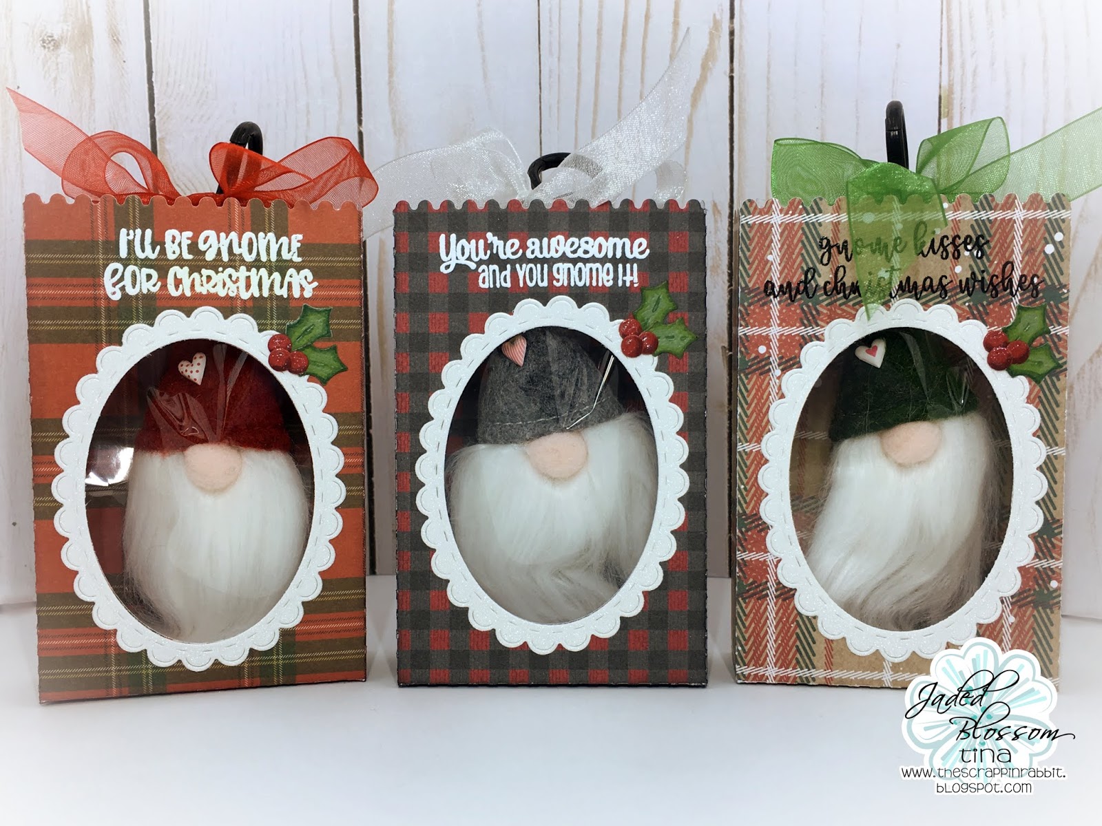 The Scrappin Rabbit Gnome Clip Gift Boxes