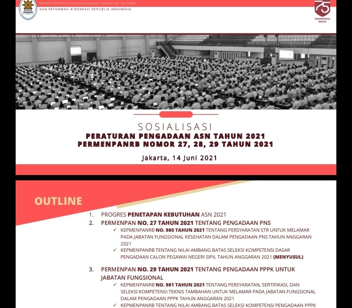 Jagoan Banten Materi Sosialisasi Permenpanrb No 27 28 29 Tahun 2021