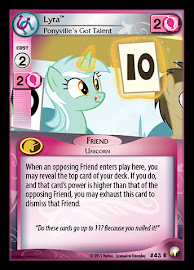 My Little Pony Lyra, Ponyville's Got Talent Equestrian Odysseys CCG Card